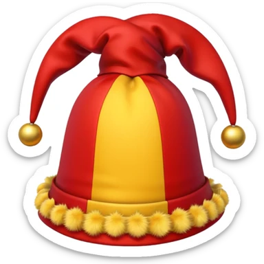 jester hat sticker