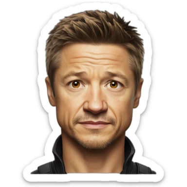 Jeremy renner  sticker
