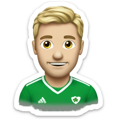 Irish GAA hurly sticker