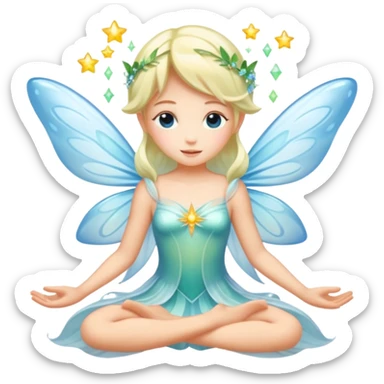 Airy fairy sticker