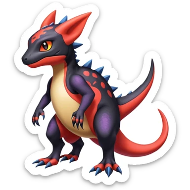 Salandit-Noibat-Litten-Cubone-Hybrid (Full body) sticker