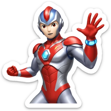 Ultraman🛡️ — Protector of Earth
👽 — Fights aliens and kaiju
💪 — Super strength
🌌 — Cosmic hero from space
🔥 — Energy attacks like Specium Ray
⚡ — Fast and powerful moves
🕶️ — Cool and heroic vibe sticker