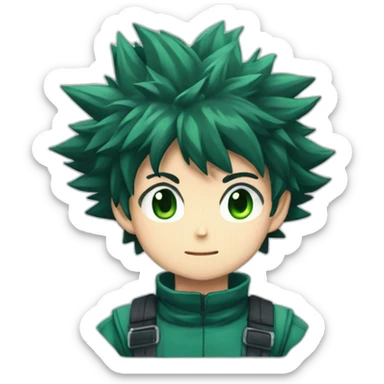 Izuku midoriya  sticker