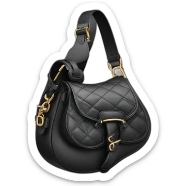 dior saddle bag sticker