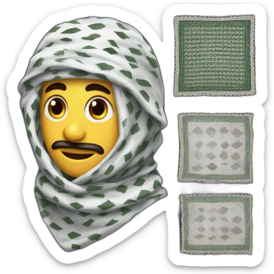 Keffiyeh sticker