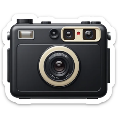 Camera usa e getta sticker