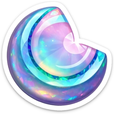 Cheshire Crushed Opal sticker