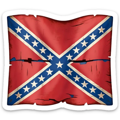 Give me the confederate flag sticker