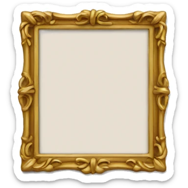 photo frame with no picture sticker