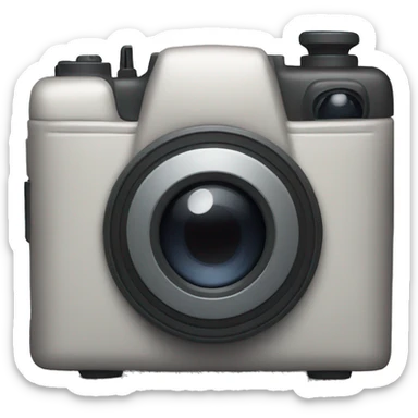 a camera looking at right side sticker