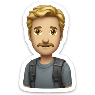 David heurteaux graphiste sticker