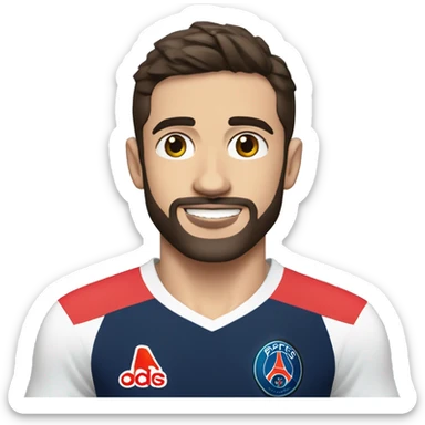 Bernardo Silva sous le maillot du PSG sticker