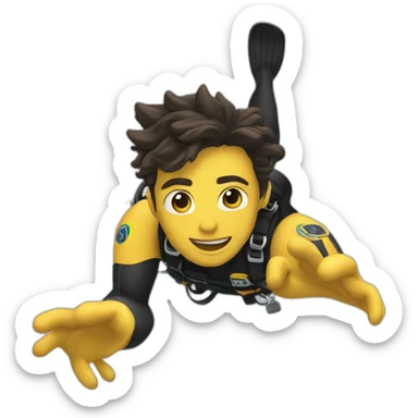 Dive sticker