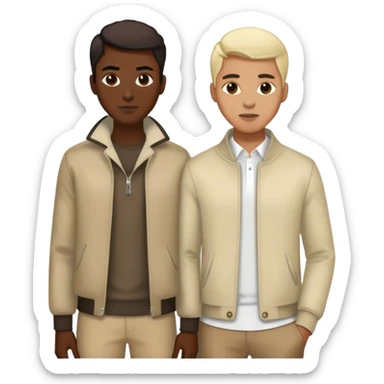 Kendrick Lamar and Drake sticker