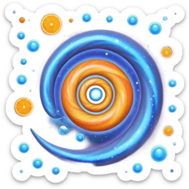 Daughter galaxy sticker