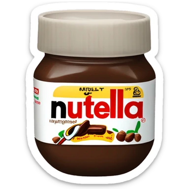 nutella sticker