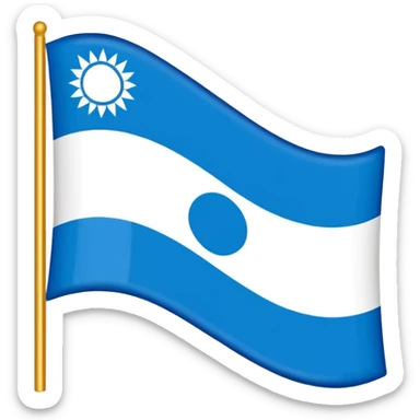 Himalayan flag sticker