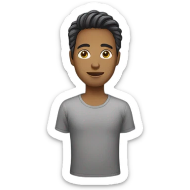 shorter hair sticker