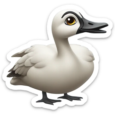 Silly goose with an F150 sticker