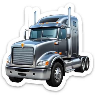 18 wheeler truck sticker