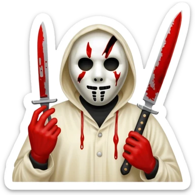 ghostface killer  sticker