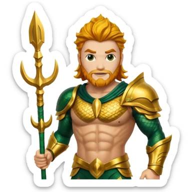aquaman full body sticker