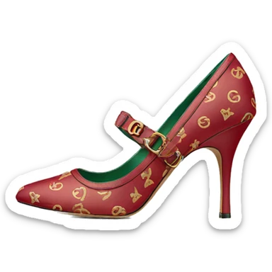 Gucci heels sticker