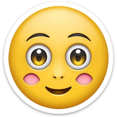 Rolling eyes emoji sticker