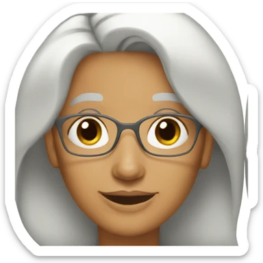 a womman 66 years old sticker