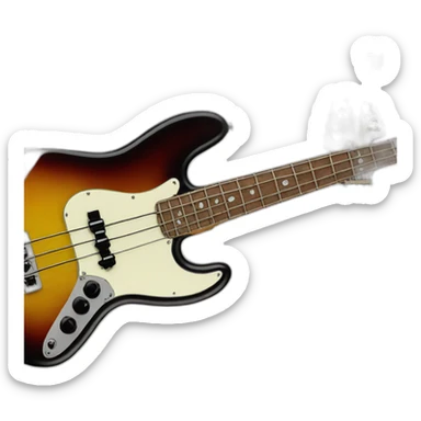 Fender Jazz bass full sticker