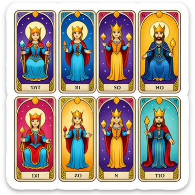 Tarot Cards sticker