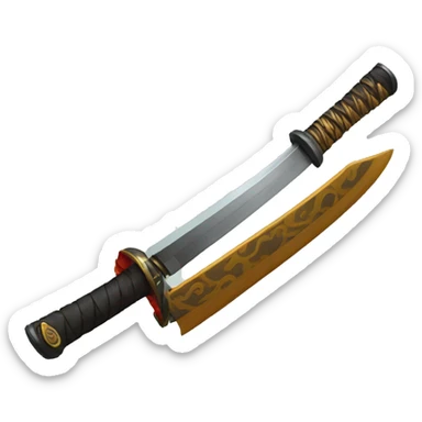 Katana drift sticker