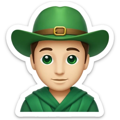 mestre verde sticker