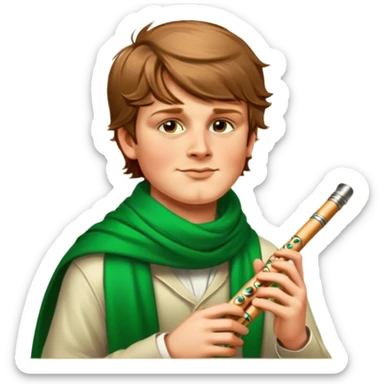 Celtic Piper sticker