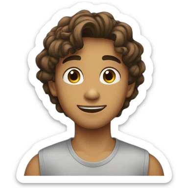 Garcon de 13 ans brun qui s appelle esteban sticker