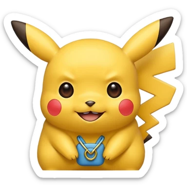 Pikachu sticker