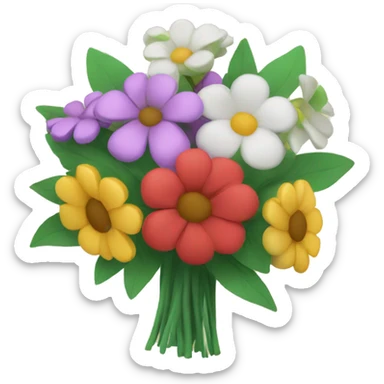 flower bouquet  sticker