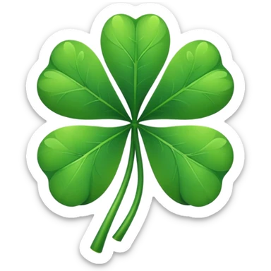 shamrock sticker