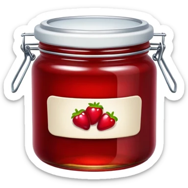 pot of jam  sticker