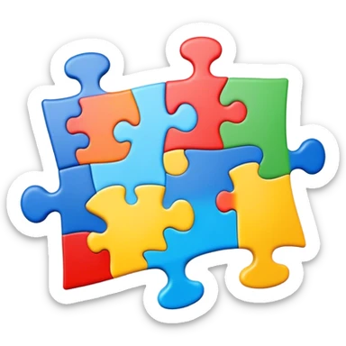Autism logo sticker
