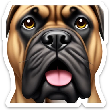 english bull mastiff sticker
