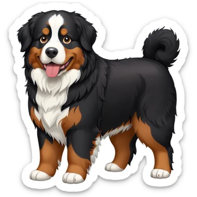 Bernese Mountain dog sticker