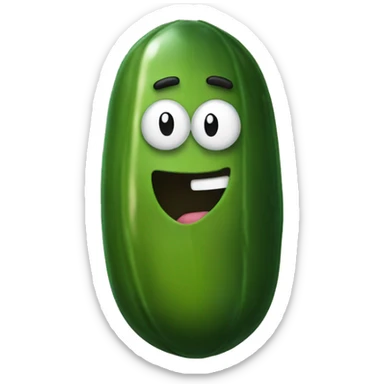 Pickle in a speedo sticker