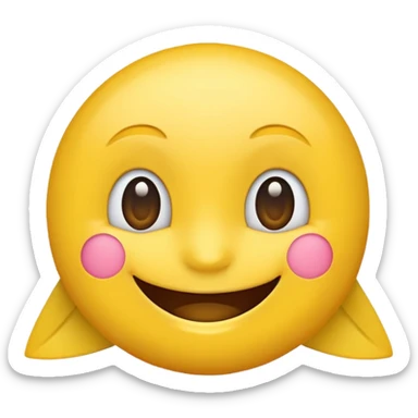 A FE!N emoji sticker