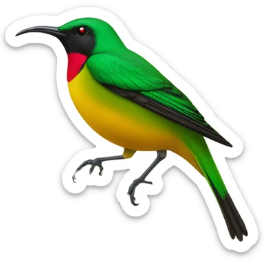 Palestine Sunbird sticker
