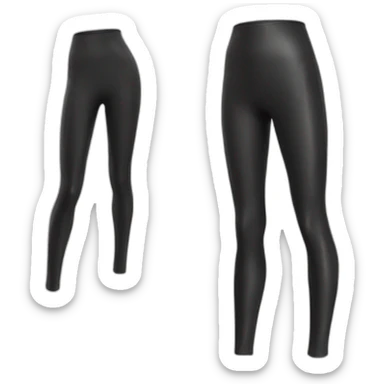 latex leggings sticker