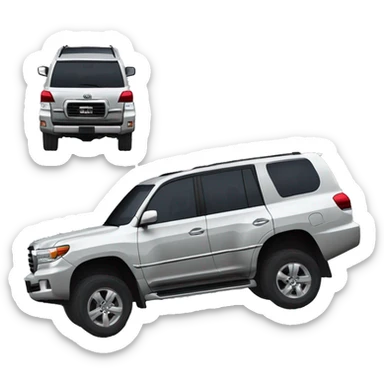Toyota Land Cruiser 300 2023 sticker
