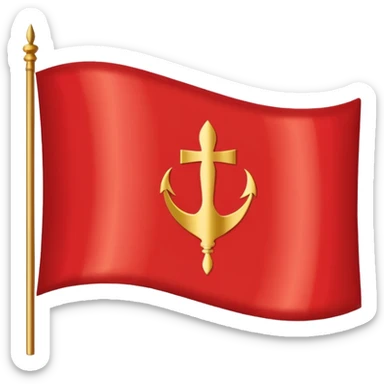 hear mith orrocan flag sticker