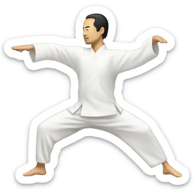Tai chi form sticker