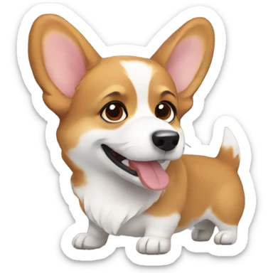 Corgi sticker